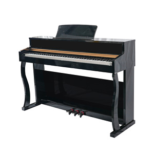 Electric Piano 88 Keys <b>Weighted</b> Solid Wood Keyboard Home Musical Instrument Us Plug 3.5mm Headphone Jack - Product Image 4