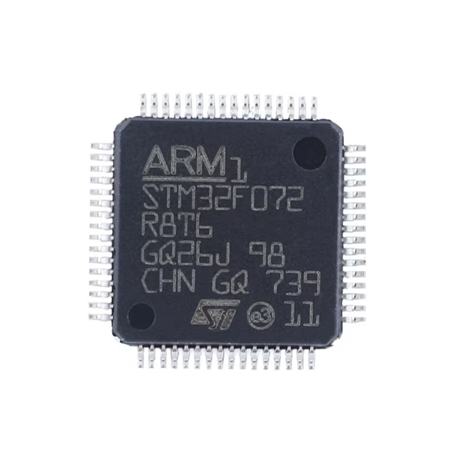 IC Microcontroller STM32F072R8T6 LQFP-64 Cortex-M0 32 MCU Chip in Stock STM32F072