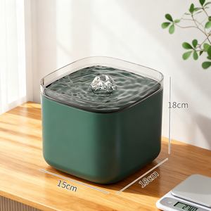 Venta al por mayor accesorios <span class=keywords><strong>para</strong></span> mascotas fuente dispensador automático inteligente PP perro gato comederos <span class=keywords><strong>de</strong></span> agua potable - Product Image 5