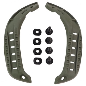 Premium Mich Helmets with Nylon Side Rails Tactical Helmet Rail Kit <b>Accessory</b> Safety Feature Sport Style - Product Image 2
