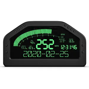 Car Racing Digital Dashboard Race Display OBDll <strong>Blue</strong> Tooth <strong>Gauge</strong> Multicolor Screen - Product Image 1