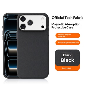 เคสโทรศัพท์ผ้าเทคโนโลยีพร้อมปุ่มป้องกันกล้อง AI สำหรับ iPhone17ProMax ป้องกันรอยขีดข่วน กันกระแทก - Product Image 2