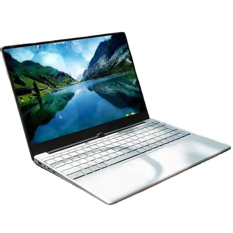 Business Office Laptop 15.6 Inch Draagbare Slanke Ultrabook Intel Core I5-5257U Win10 Netbook Met Vingerafdruklezer