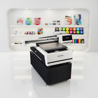 Impresora UV de Cama Plana Dowin A1 con Localización Visual CCD para Carcasas de Teléfono, Madera, Vidrio, Llaveros, Pelotas de Golf, Venta Directa de Fábrica