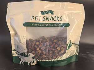 Nourriture complète OEM pour chats ou chiens, collations au four, bœuf, jaune d'oeuf, poulet, friandises pour animaux <span class=keywords><strong>de</strong></span> compagnie 100g - Product Image 4