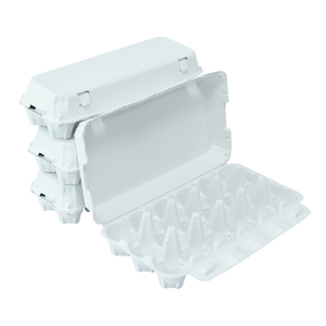 Trứng Thùng Carton Khay Dùng Một Lần Lưu Trữ Stackable Gà 30 Trứng Di Động Giấy Bột Giấy Khay Trứng Cho Tủ Lạnh - Product Image 5