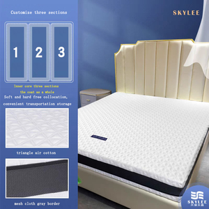 Nệm Skylee 4D hỗ trợ cao, tháo rời, giặt được, thoải mái, gấp gọn được, chất liệu polymer đàn hồi cao, thoáng khí. - Product Image 3