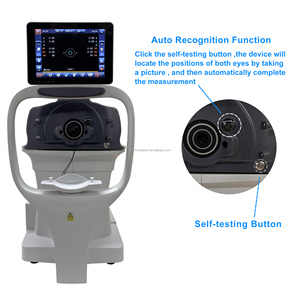 VisualTech FA-300K Autorefrattometro Cheratometro 3D Completo con Schermo <span class=keywords><strong>Touch</strong></span> Senza Bordi Tecnologia di Auto-test Ottico Refrattometro Oculare - Product Image 6