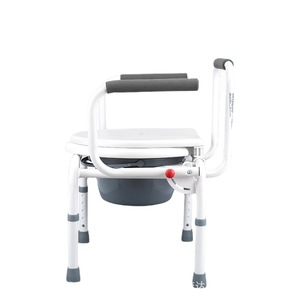 Shunkangda <b>Commode</b> <b>Chair</b> With 5-Level Adjustment Foldable Design For Elderly And Disabled Users - Product Image 3