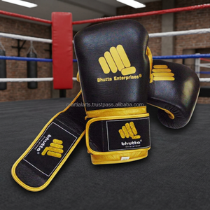 Gants de boxe professionnels respirants en PU, personnalisables (taille, couleur, logo), pour arts martiaux – Nouveauté export - Product Image 4