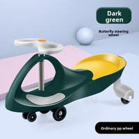 Voiture à bascule à trois roues en plastique pour enfants, modèle FT, pour garçons et filles de 1 à 8 ans, à bascule et à basculer