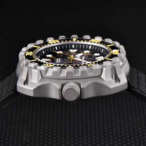 PAGANI DESIGN Luxe heren automatisch mechanisch NH35 uurwerkhorloge Saffierrubber Waterdicht duikhorloge Reloj Hombre - Product Image 3