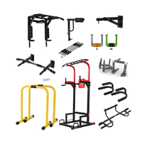 Supports d'alimentation et plates-formes personnalisés Parallettes Dip Bar Push-up Bar Hand Grip Dip Stands pour la salle de sport à domicile