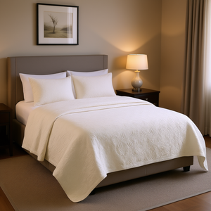 ชุดผ้านวมคู่ลายเรขาคณิต ไส้ใยฝ้าย กันน้ำ สำหรับโรงแรม ใช้ได้ทุกฤดู - Product Image 2