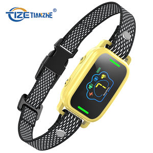 <span class=keywords><strong>Collar</strong></span> de Adiestramiento Antiladridos Recargable TIZE, Sensibilidad Ajustable, Sonido Suave, Vibración, <span class=keywords><strong>Collar</strong></span> Antiladridos con Descarga Inofensiva - Product Image 1
