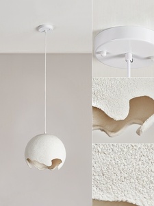 Phong cách wabi-sabi, màu kem, đèn treo đơn giản và hiện đại với thiết kế độc đáo và sáng tạo, phù hợp cho quán bar, nhà hàng - Product Image 3