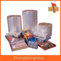 Manchon thermorétractable en PVC personnalisé et étanche pour l'emballage de bouteilles et de carafes, film transparent soufflé