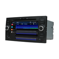 DVD ile 7 inç 2Din araç DVD oynatıcı oyuncu FM AM radyo RDS GPS cihazı DSP araba navigasyon ile Ford için Suit