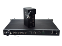 Système de contrôle de caméra de diffusion de style ENG, émetteurs-récepteurs à fibre optique, station de base CCU, connecteur SMPTE 3K93C, 12G SDI 300M