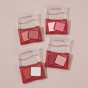 Paleta de Sombras de Ojos de Doble Color Miss <span class=keywords><strong>Lara</strong></span>, Alta Pigmentación, Mate y Brillante, Multiusos para Rubor, Iluminador y Polvo para Cejas, 4 Tonos - Product Image 5