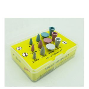 Kit de fresas de pulido dental para pulidores de silicona RA de dientes naturales de porcelana - Product Image 2