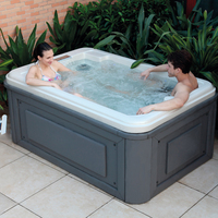 Vente de baignoire à remous extérieure autonome pas chère, 110v, Balboa, spas pour 2 personnes