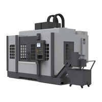 Centre d'usinage multifonctionnel vertical VF1010C-2, broche BT50, automatique, haute précision, en acier inoxydable