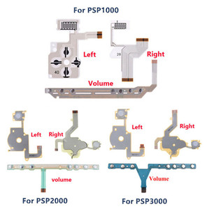 SYYTECH L R Düğmesi Ses Şeridi İletken Film Flex Kablo PSP3000 <span class=keywords><strong>PSP</strong></span> 3000 Onarım Parçaları Değiştirme - Product Image 2