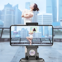AI Intelligent Automatic Face Tracking Photo Video Studio Camera Live Streaming Trépied Téléphone PTZ Ball Head Gimbal Clodcontrol