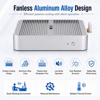 Mini-ordinateur sans ventilateur Intel Core i3-8140U, LAN Gigabit, 6 ports USB pour systèmes de réception d'hôtel - Vente en gros