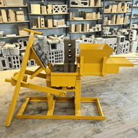 Machine manuelle multifonctionnelle pour la fabrication de briques d'argile, robuste, durable, à haut rendement, écologique, très demandée au Ghana