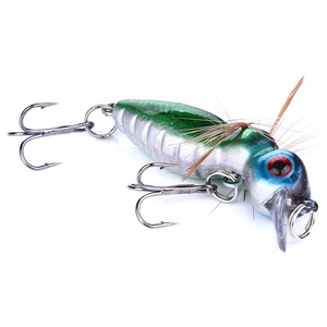 恒佳鱼饵套装批发 45mm Bee Pesca 3.4g <span class=keywords><strong>8</strong></span> 件/套 抛投昆虫摇柄鱼饵 Bass Isca - Product Image 5
