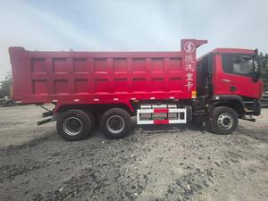 Nuevo Camión Volquete Shacman X3000 6x4 con Motor Diésel Weichai, Volante a la Derecha, Cabina Trasera Roja, 351-450hp, 11-20T, para Construcción y Minería - Product Image 1