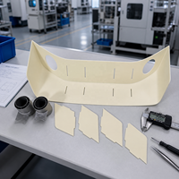 Pièces en plastique ABS usinées sur mesure par CNC, kit de châssis de drone UAV, fraisage de haute précision, OEM ODM, petite série, prototypage rapide