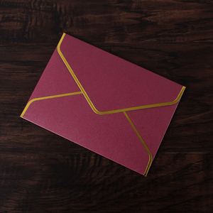 Tarjeta de Felicitación Empresarial con Impresión Personalizada al por Mayor y Sobre con Papel Dorado - Product Image 6