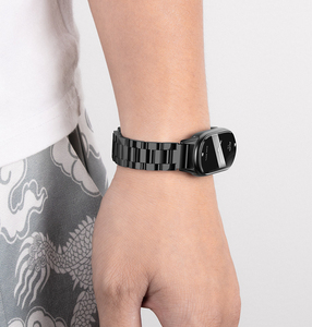 Nueva Correa de Reloj de Metal para <span class=keywords><strong>Mi</strong></span> Band 10, Correas de Reloj Inteligente de Acero Inoxidable para Xiaomi <span class=keywords><strong>Mi</strong></span> Band 10 9 8 NFC, Pulsera - Product Image 5