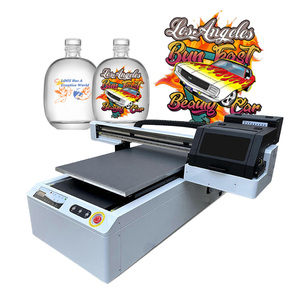 Factory Sale 6090 UV Led Flatbed <b>Printer</b> 2pc I3200 Uv Flatbed Printing Machine with CMYK <b>White</b> Varnish Flatbed <b>Printer</b> - Product Image 1