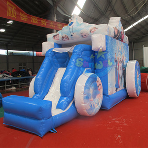 Comercial personalizado niños princesa inflable gorila saltando Combo Slide <span class=keywords><strong>Frozen</strong></span> Bouncy Castle para la venta - Product Image 2