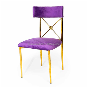 Venice vàng hiện đại kim loại ghế ăn uống cho nhà Bar khách sạn hoặc sử dụng đám cưới - Product Image 5