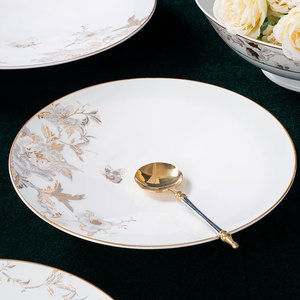 Services de vaisselle de luxe en porcelaine fine, en porcelaine royale, assiettes de présentation, vaisselle en céramique artisanale - Product Image 4