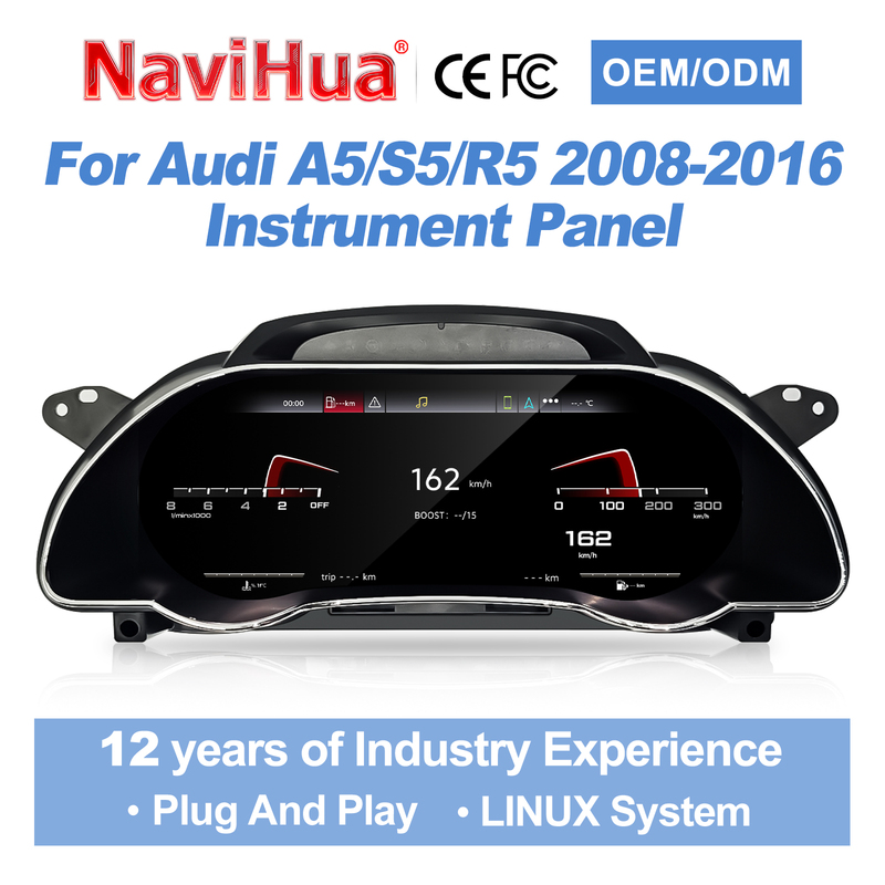 OEM Digital Dashboard for Car LCD
