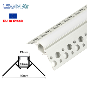 Entrepôt de l'UE Ventes directes Canal de diffuseur à LED en aluminium Bordure de mur intérieur Lumière linéaire à LED <span class=keywords><strong>Profil</strong></span>é en aluminium - Product Image 1
