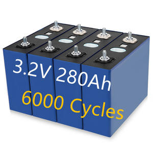 AUSPICIOUS LiFePO4 Lityum Pil <span class=keywords><strong>3</strong></span>.2V 280Ah Güneş Enerjisi Depolama Sistemi Şarj Edilebilir Yüksek Enerji Yoğunluğu 8000 Döngü <span class=keywords><strong>3</strong></span> Yıl Garantili - Product Image 1