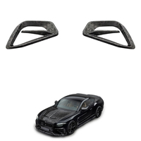 Prises d'air avant en fibre de carbone véritable avec processus d'autoclave pour Continental GT GTC style MSY