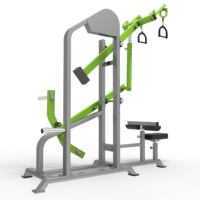 Machine commerciale d'extension de jambe chargée par plaque-Constructeur de quadriceps robuste pour la musculation en salle de sport