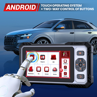 ANCEL FX6100 Scanner de diagnostic 12V, test actif du système complet, 15+ fonctions de réinitialisation, CANFD, mise à jour Wi-Fi gratuite à vie, Android