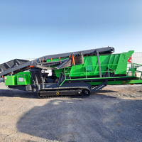 Mobile Siebanlage auf Kettenfahrwerk |   Hochleistungs-Raupenvibrationssieb für Bergbau und Gesteinsortierung
