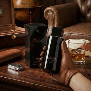 Parfum Woody Spicy personnalisé avec un parfum intense et riche, 100 ml, flacon noir minimaliste, Cologne pour homme pour les occasions formelles - Product Image 4