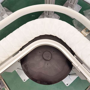 İlaç endüstrisi için kolay kurulum esnek zincirli konveyör PVC ve kauçuk kayış malzemesi için üretim tesisi - Product Image 3