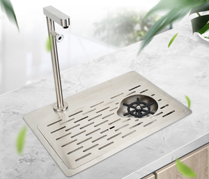 เครื่องล้างแก้วแบบหมุนได้ 360 องศา ทำจากสแตนเลส สำหรับร้านกาแฟและครัวเชิงพาณิชย์ - Product Image 1